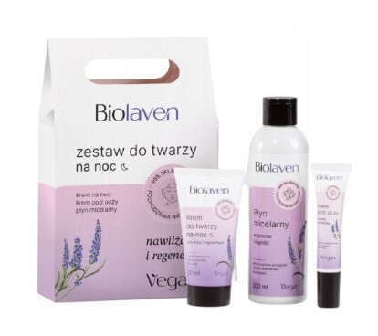 

Sylveco Biolaven, Ночной набор для лица, 3 шт