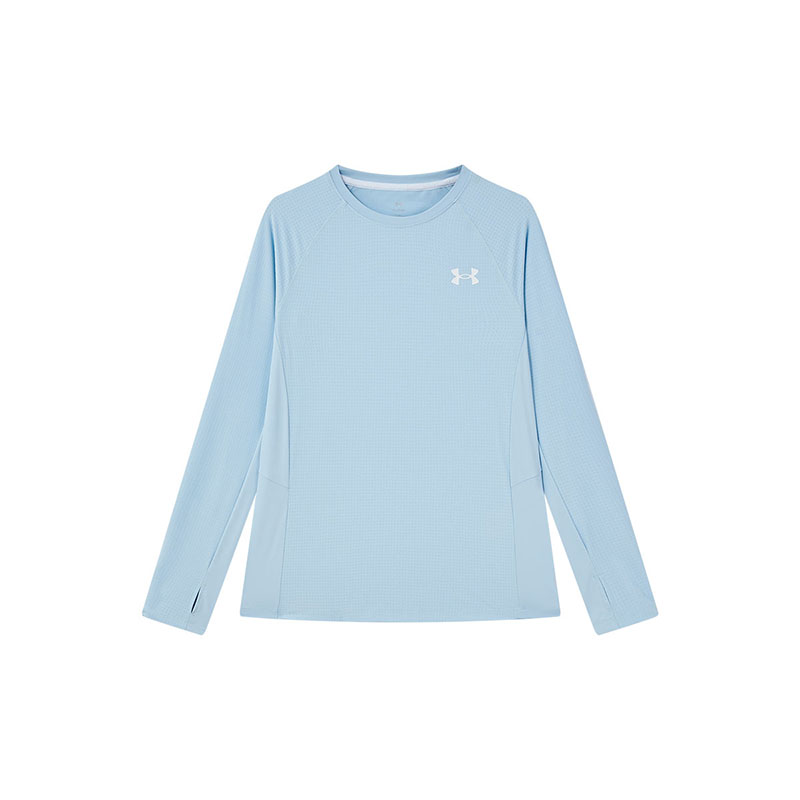 

Футболка для детей Quick Dry, для всесторонних тренировок подростков Under Armour, светло silicon синий