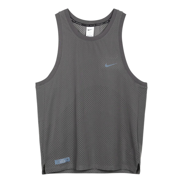 

Топ Nike Dri-FIT Run Division Rise 365 Running Tank Top 'Medium Ash', цвет medium ash/black