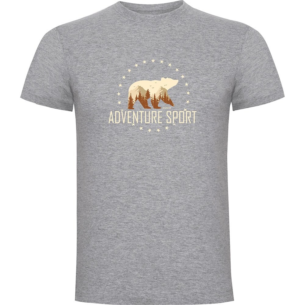 

Футболка с коротким рукавом Kruskis Adventure Sport, серый