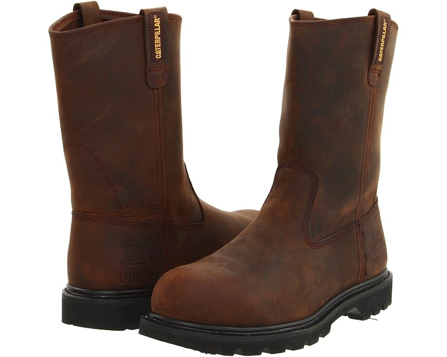 

Ботинки Caterpillar Revolver Steel Toe, цвет Dark Brown
