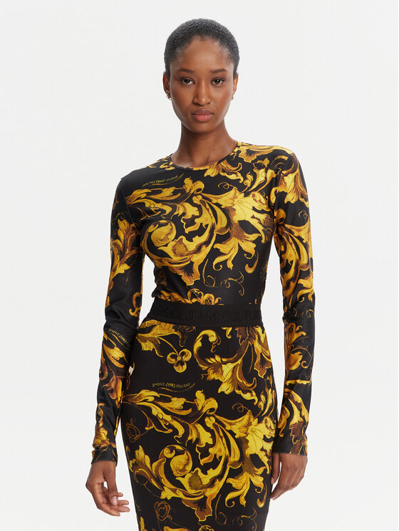 

Боди slim fit 79HAM221 JS501 Versace Jeans Couture, чёрный