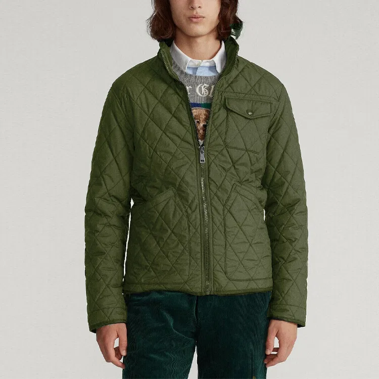 Куртка мужская зеленая Polo Ralph Lauren, Green — фото 4