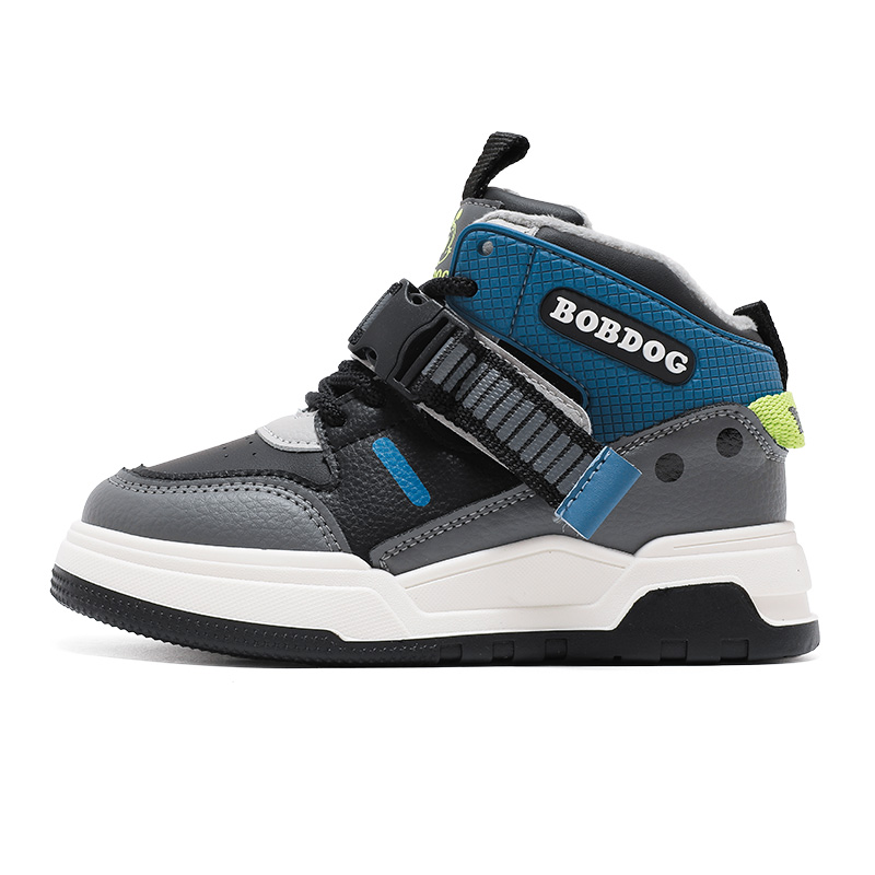 

Детские повседневные кроссовки с амортизирующей поддержкой Kids' BOBDOG, черный/синий