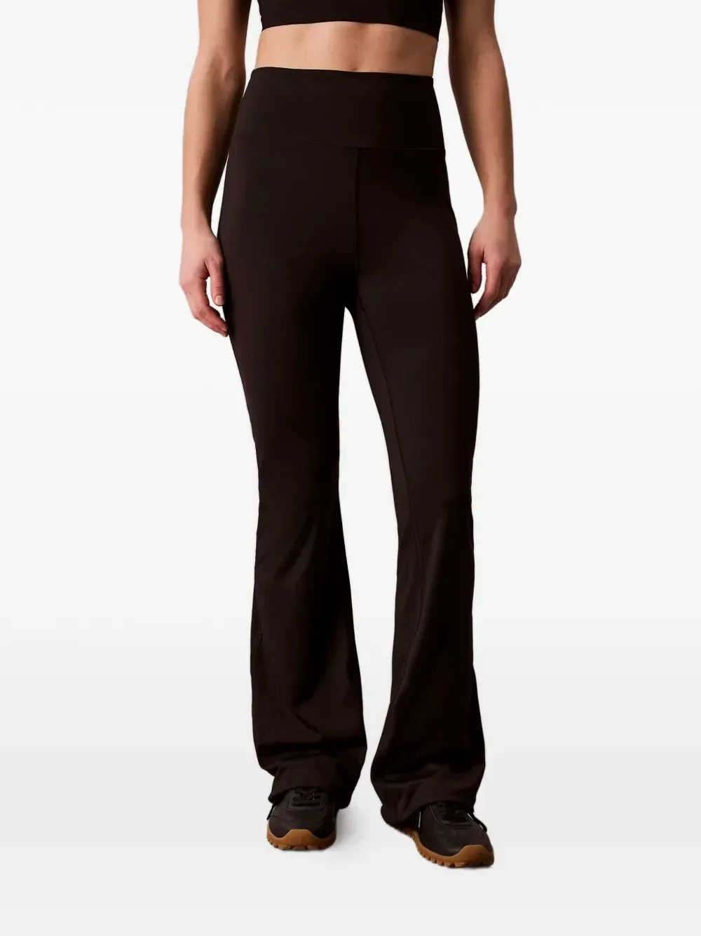 Спортивные леггинсы с завышенной талией Calvin Klein, черный