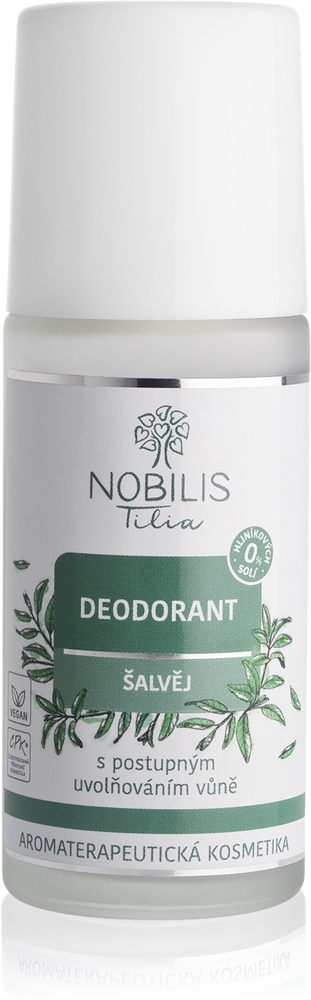 

Дезодорант-Освежающий шариковый дезодорант с шалфеем Nobilis Tilia, 50 мл