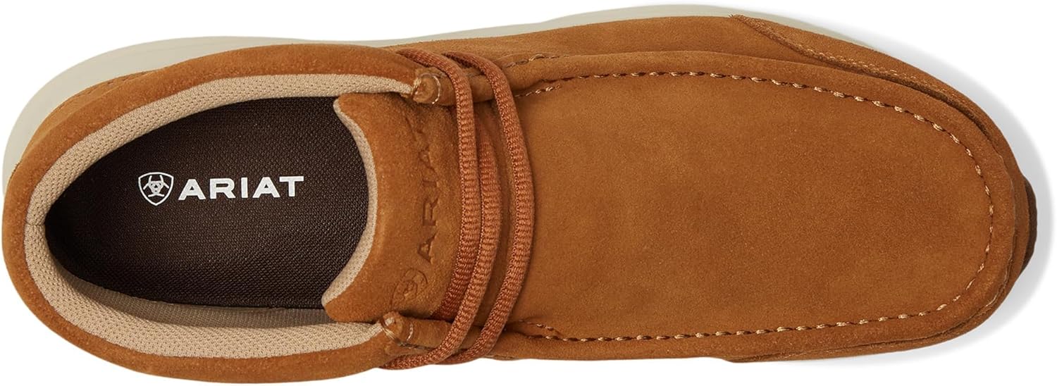 Мужские ботинки Ariat Workhog с квадратным носком и стальным подноском, Natural Suede — фото 2