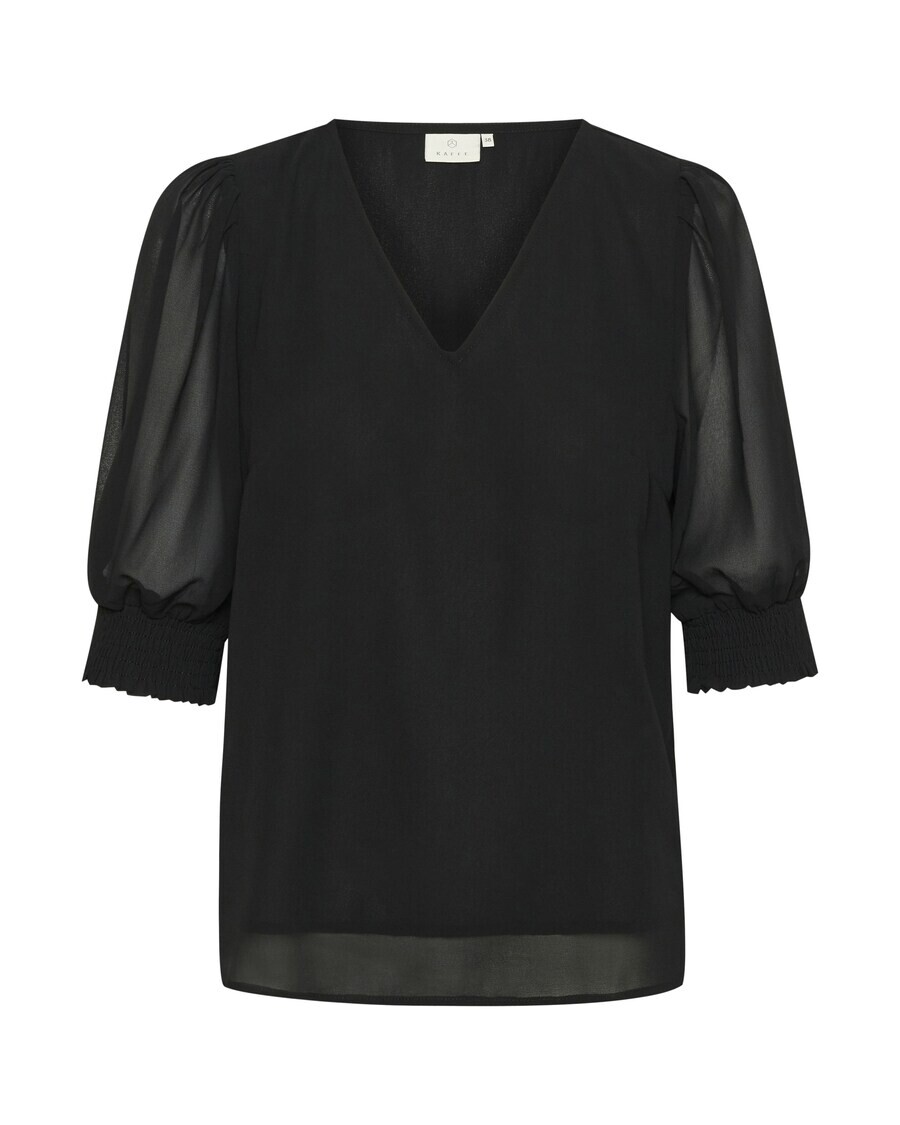 

Блузка с коротким рукавом Kaffe Blouse vita, черный