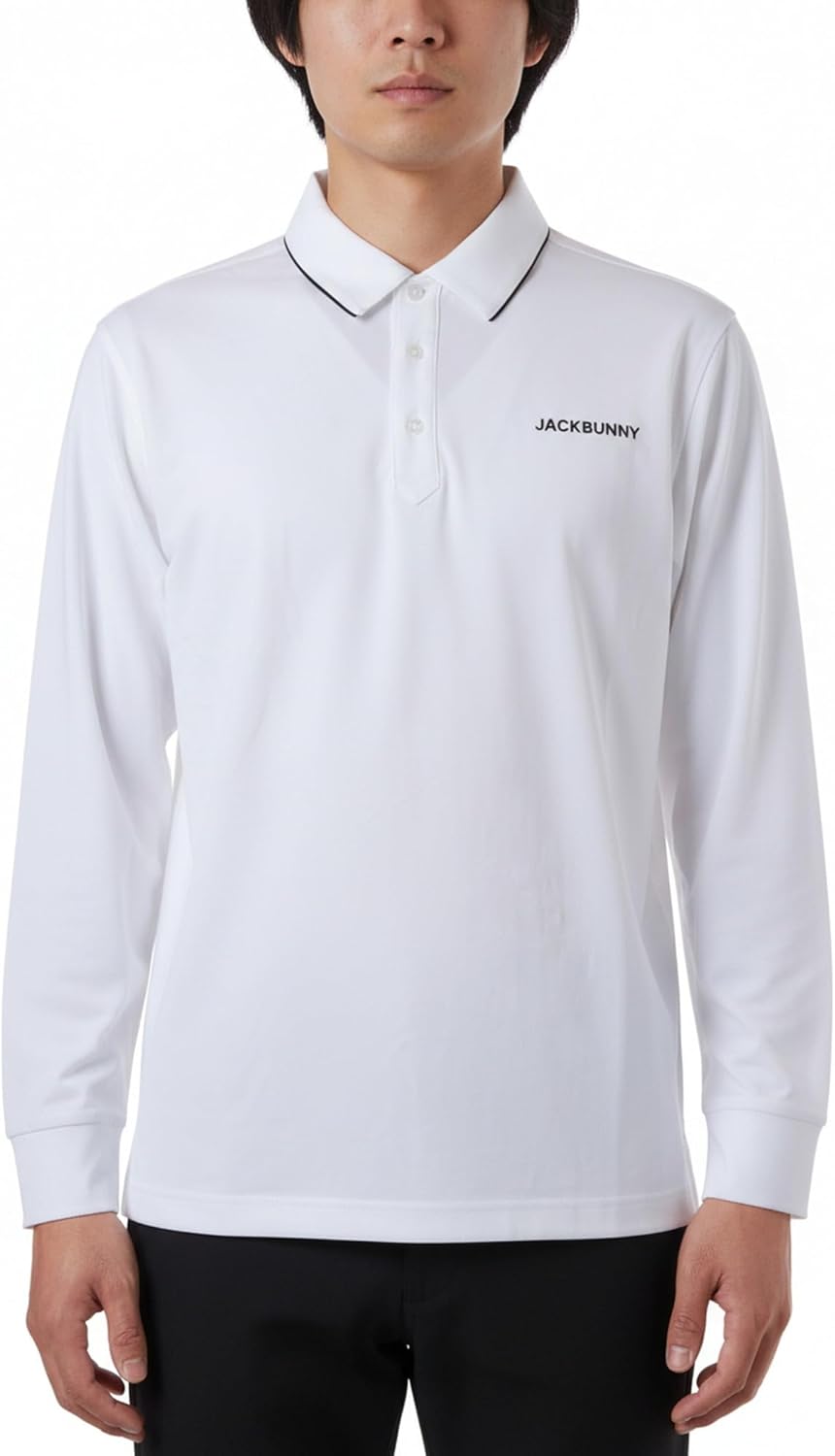 

Рубашка-поло с длинным рукавом Jack Bunny 262-6161141 (технология DRYCUBE: сверхбыстрое высыхание) / Мужская, белый