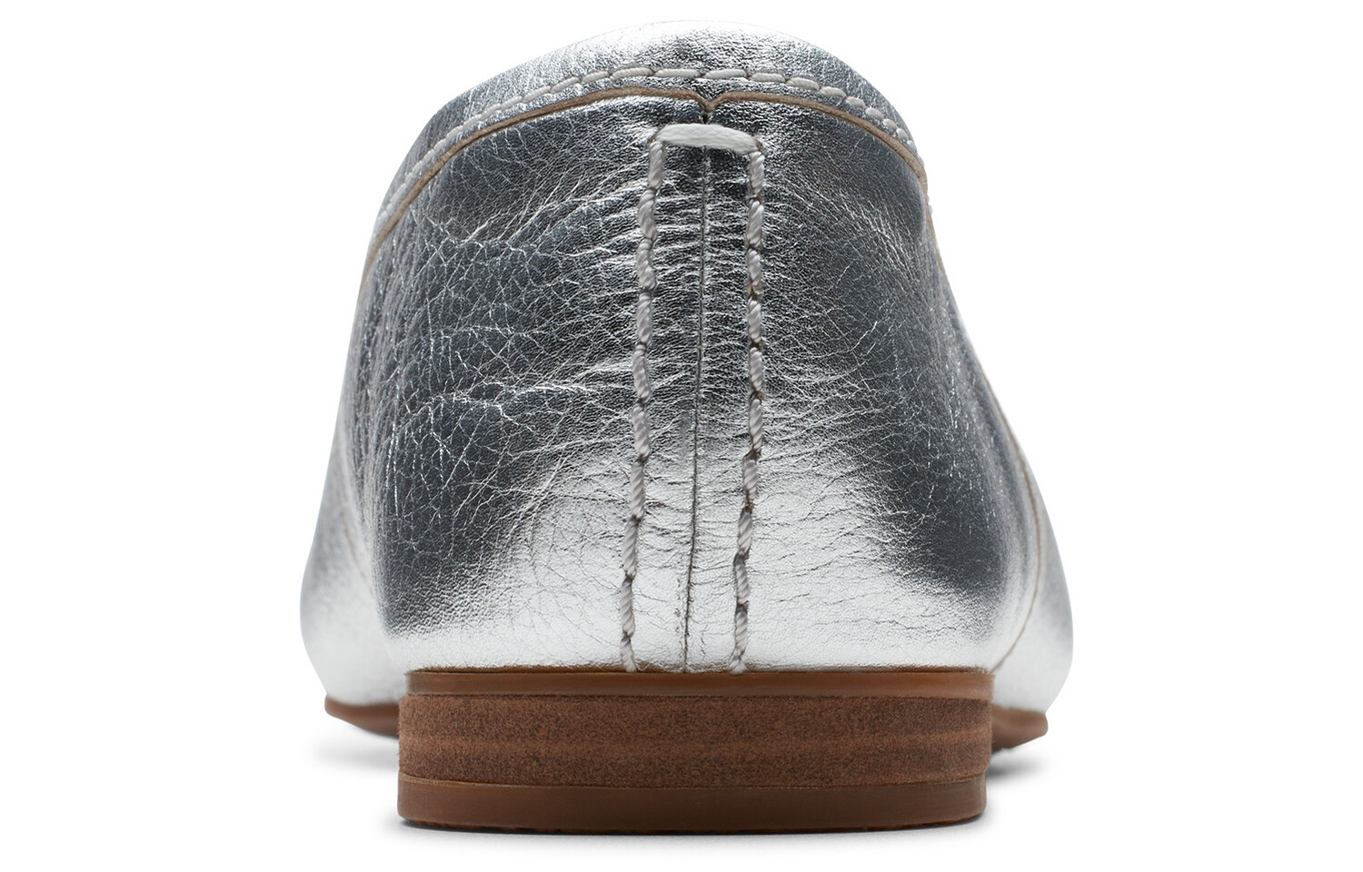 Женская повседневная обувь, женская, серебристая Clarks — фото 4