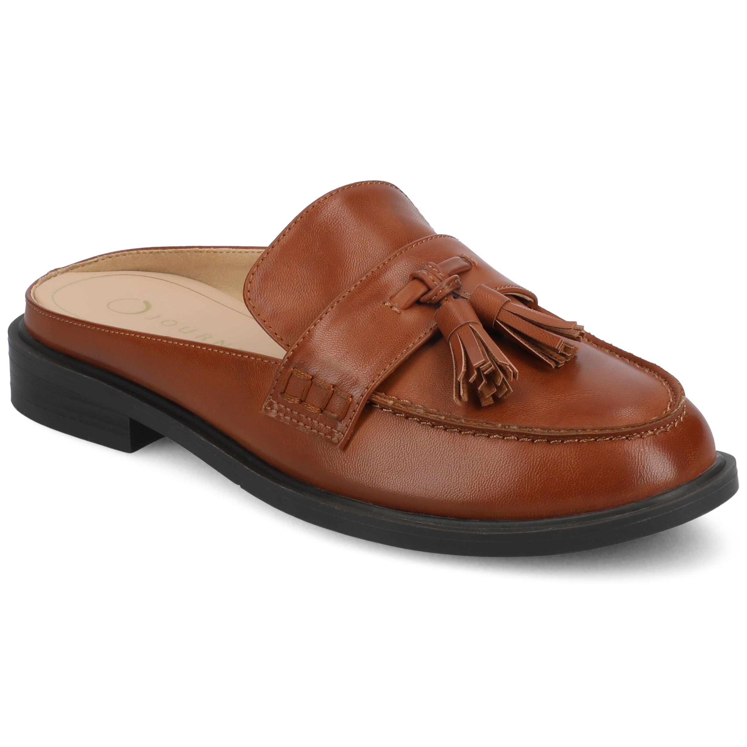Женские мюли-лоферы Journee Azura с кисточками Journee Collection, Cognac