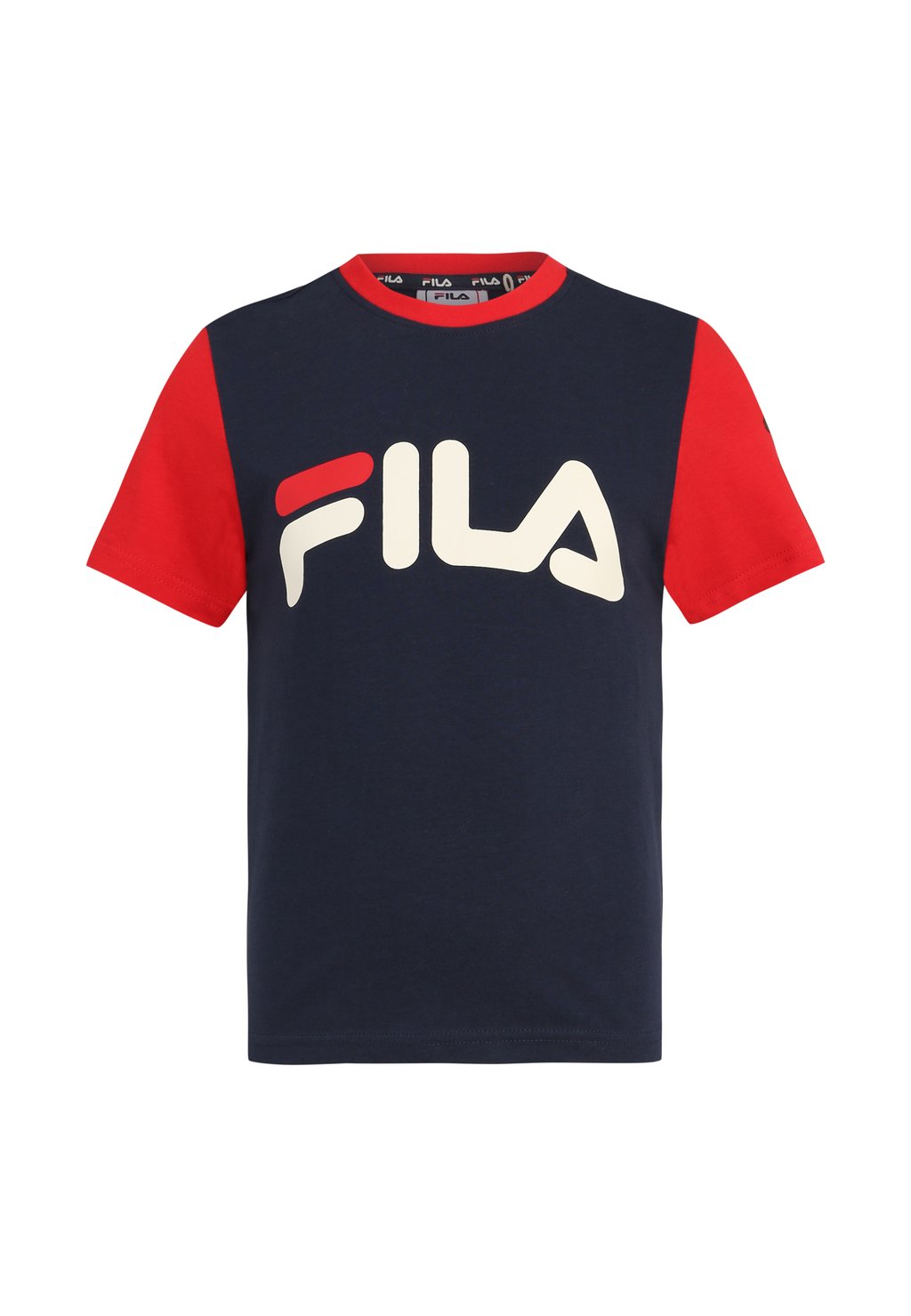 

Футболка с принтом LUBAN LOGO Fila, темно-синий