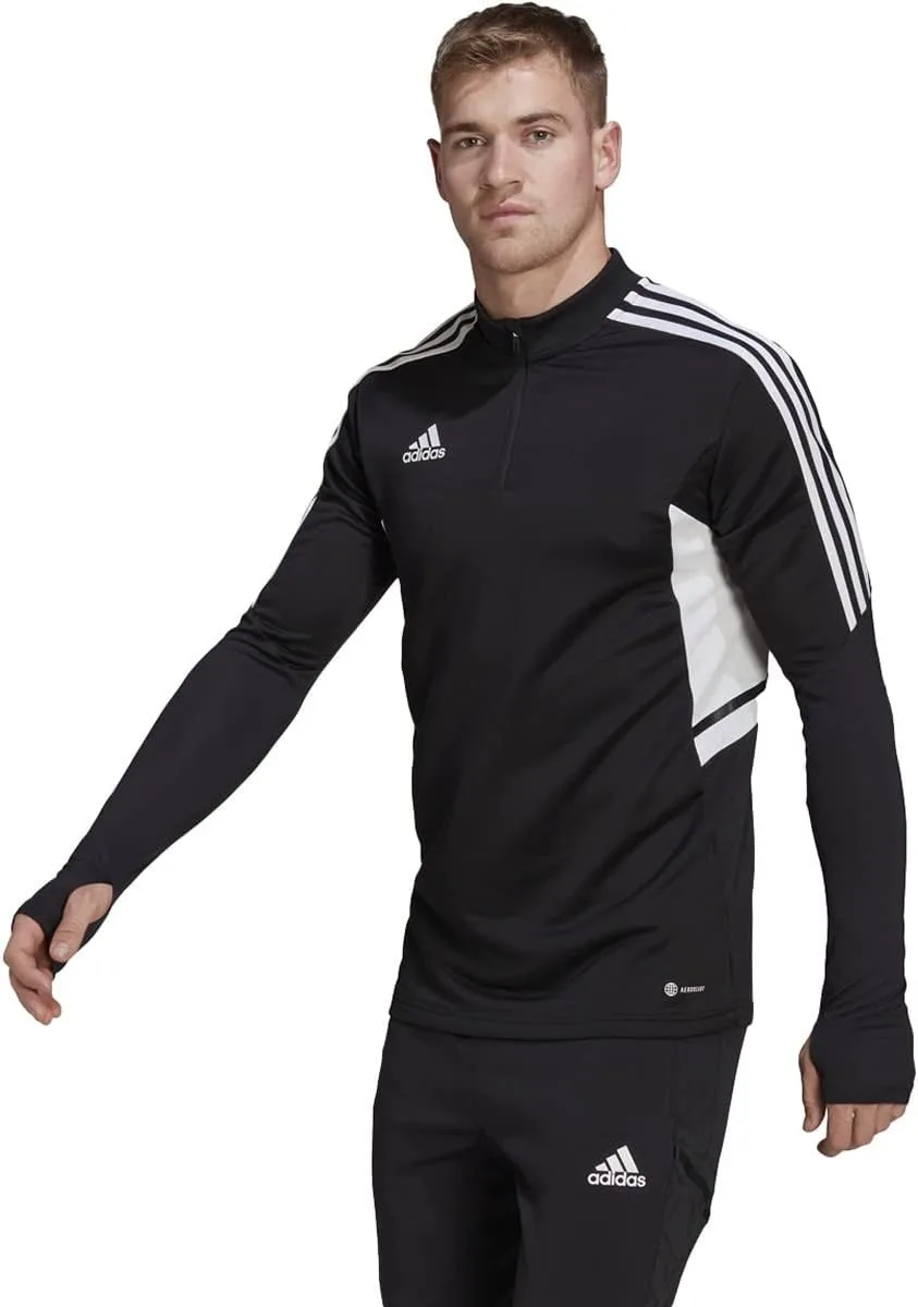 Тренировочный топ Adidas Mens Condivo 22, черно-белый