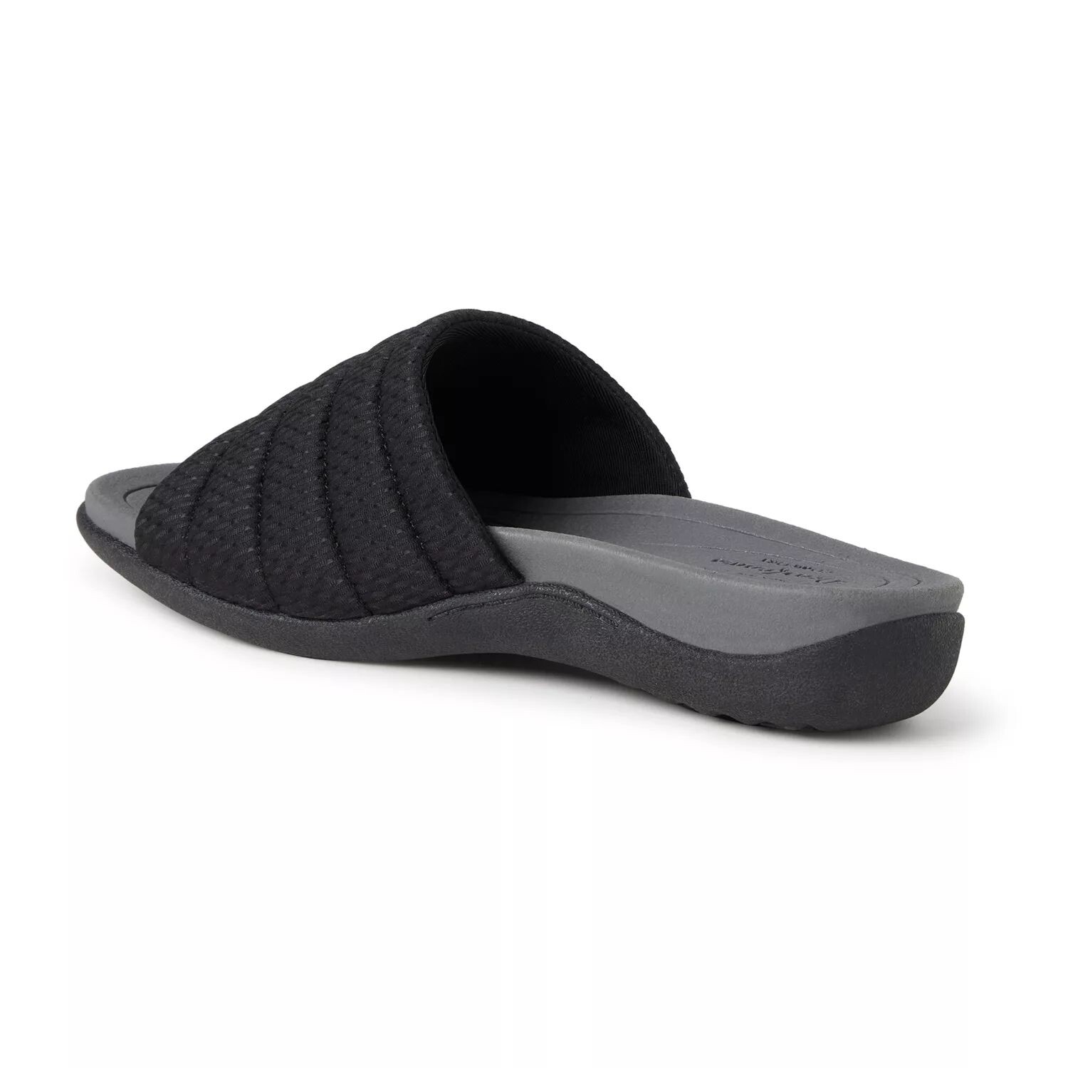 Женские шлепанцы Original Comfort от Dearfoams Emma с низким содержанием пены Dearfoams, серебряный — фото 4