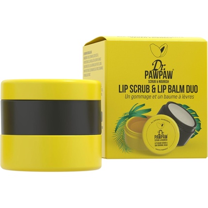 

Pawpaw Scrub & Nourish Скраб для губ и оригинальный бальзам 2 в 1 15 г, Dr. Pawpaw Original Balm, Желтый, Pawpaw Scrub & Nourish Скраб для губ и оригинальный бальзам 2 в 1 15 г, Dr. Pawpaw Original Balm