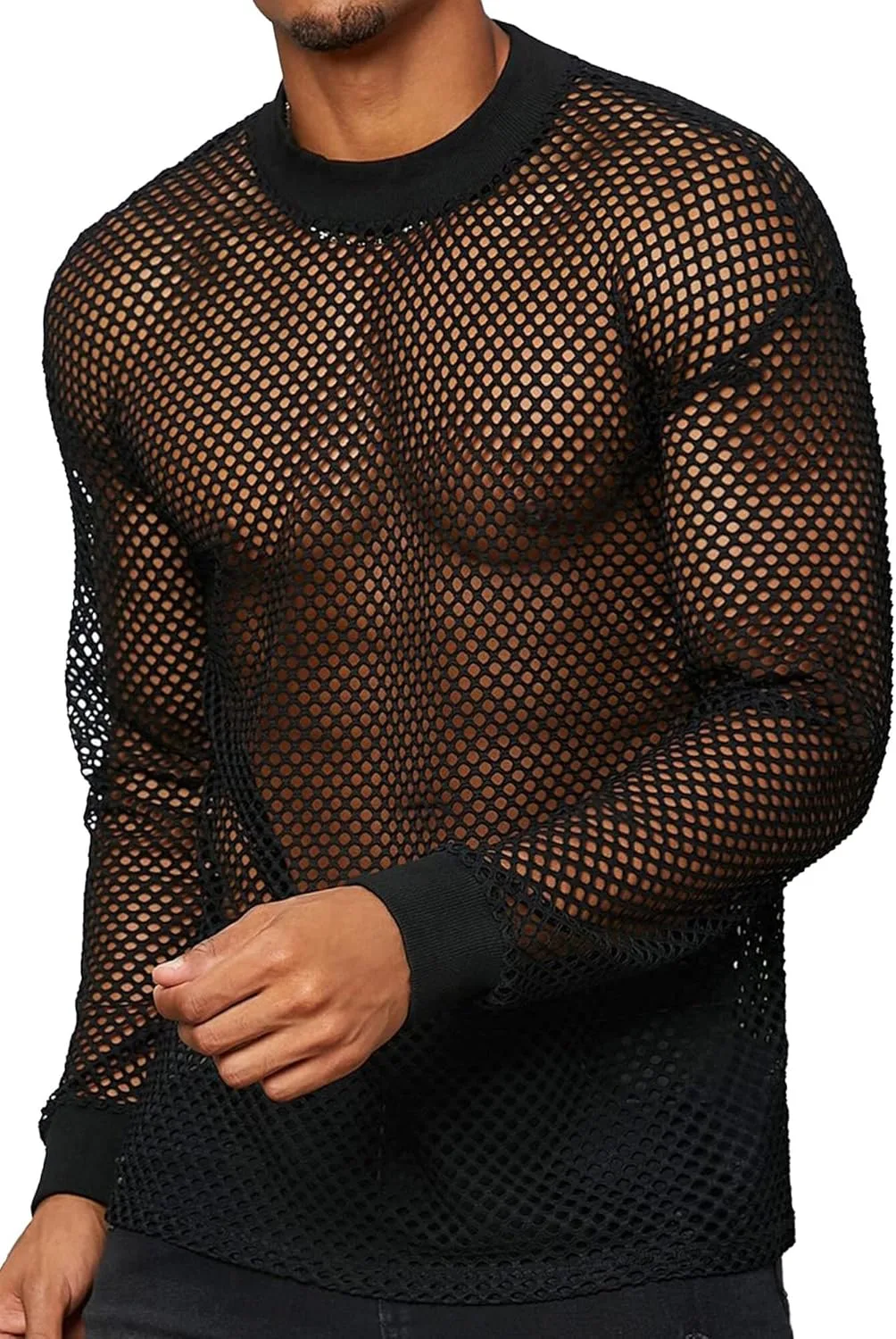 

Мужская футболка Panegy из сетчатой ткани для тренировок