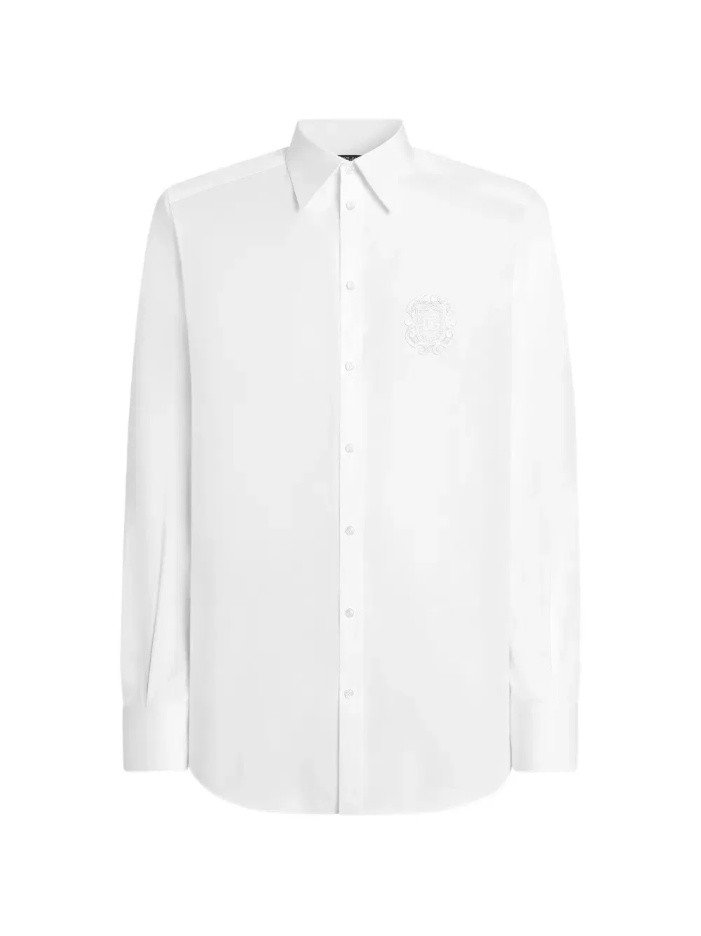 Хлопковая рубашка для мартини Dolce & Gabbana, белый