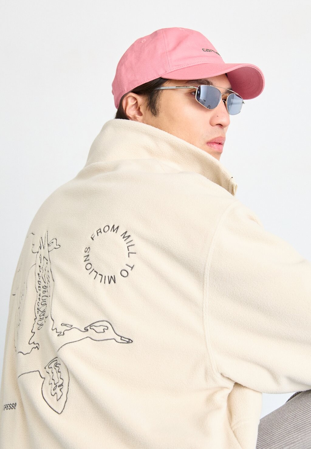 

Флисовая куртка FLYING DUCKS LINER Carhartt WIP, бежевый