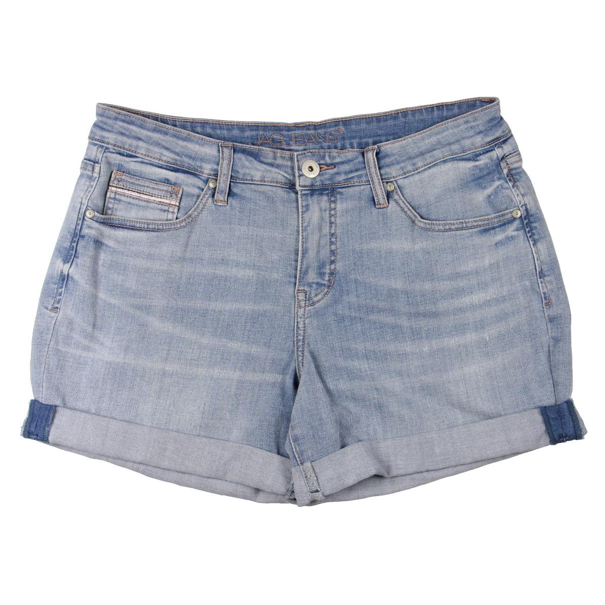 

Шорты женские свободного кроя с манжетами Alex Boyfriend Jag Jeans, цвет chelsea blue