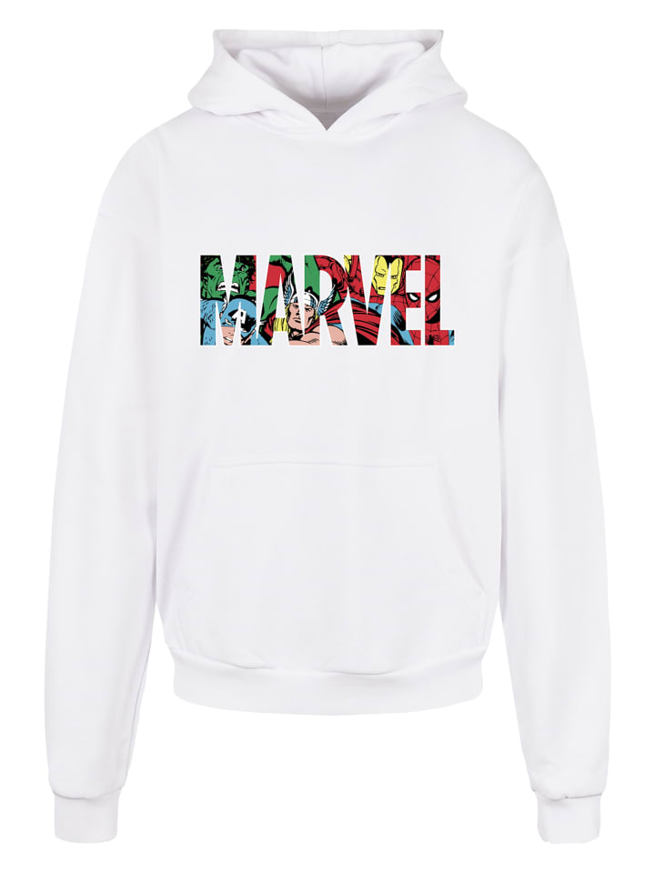 

Худи F4NT4STIC Ultra Heavy Marvel Avengers Hulk SpiderMan IronMan, белый