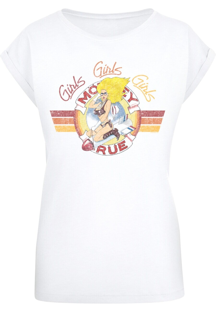 

Футболка Merchcode Shirt Motley Crue - Bomber Girl, белый