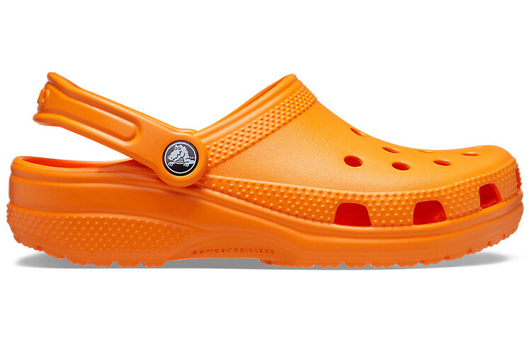 Шлепанцы и сланцы Crocs Beach Unisex Bright Orange Sandals — фото 2