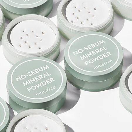 Минеральная, рассыпчатая матирующая пудра, 5 г Innisfree No-sebum Mineral Powder — фото 4