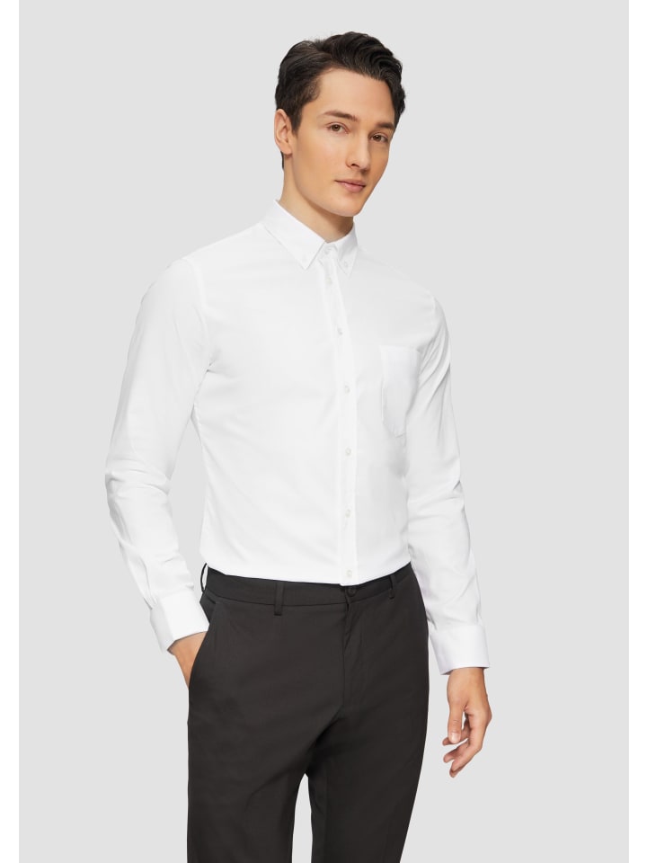 

Рубашка s.Oliver BLACK LABEL, белый