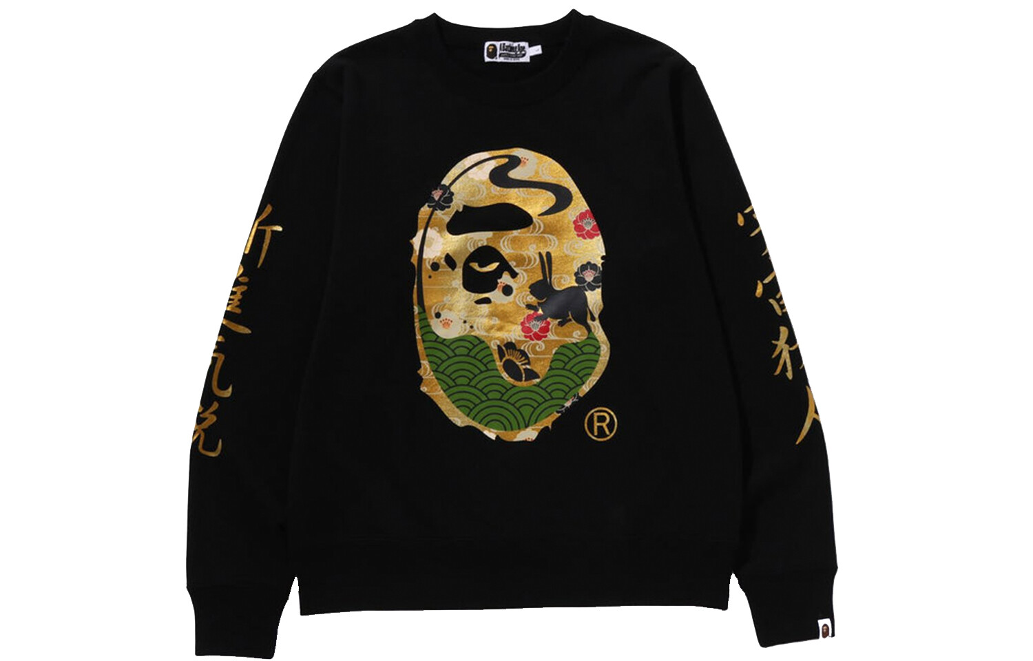 Мужская толстовка ограниченной серии FW23 Mid-Autumn Festival A Bathing Ape, серый — фото 2