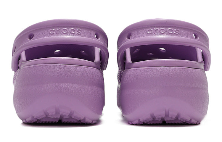 Сандалии (WMNS) Crocs Classic clouds Retro Beach Shoe Purple, фиолетовый — фото 4