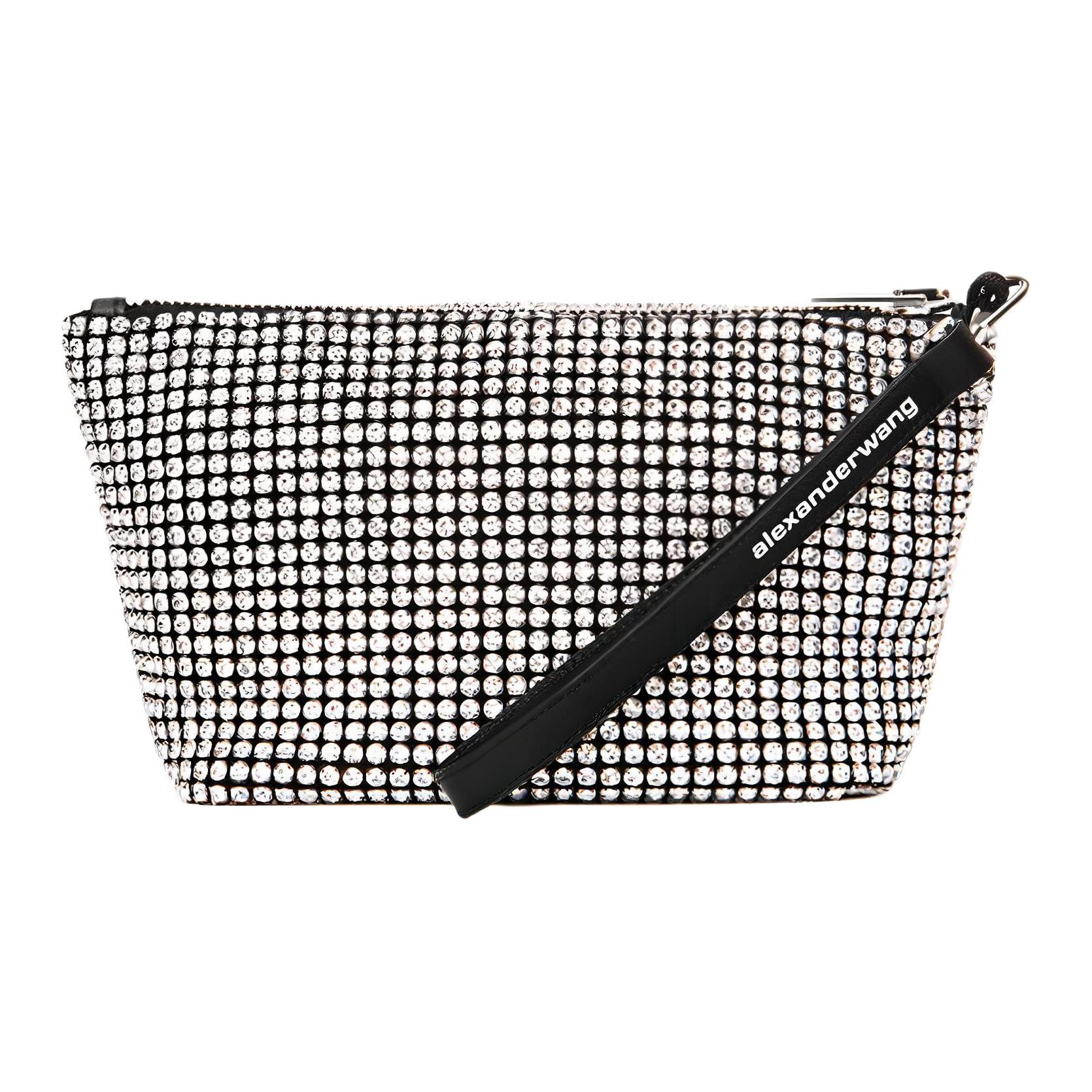 

Alexander Wang Кожаная косметичка наследница Клатч женская белая