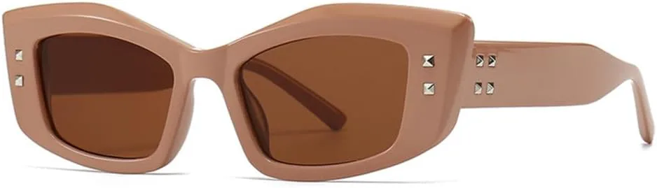 

Солнцезащитные очки в стиле ретро 2027 года для женщин, квадратные солнцезащитные очки с широкими краями, защитные очки для мужчин, очки для водителей MTZJH, Pink Tea