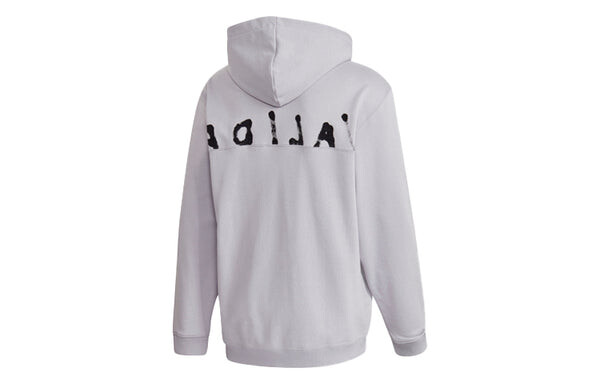 Толстовка adidas Alphabet Printing Loose Sports Pullover Purple, фиолетовый — фото 2