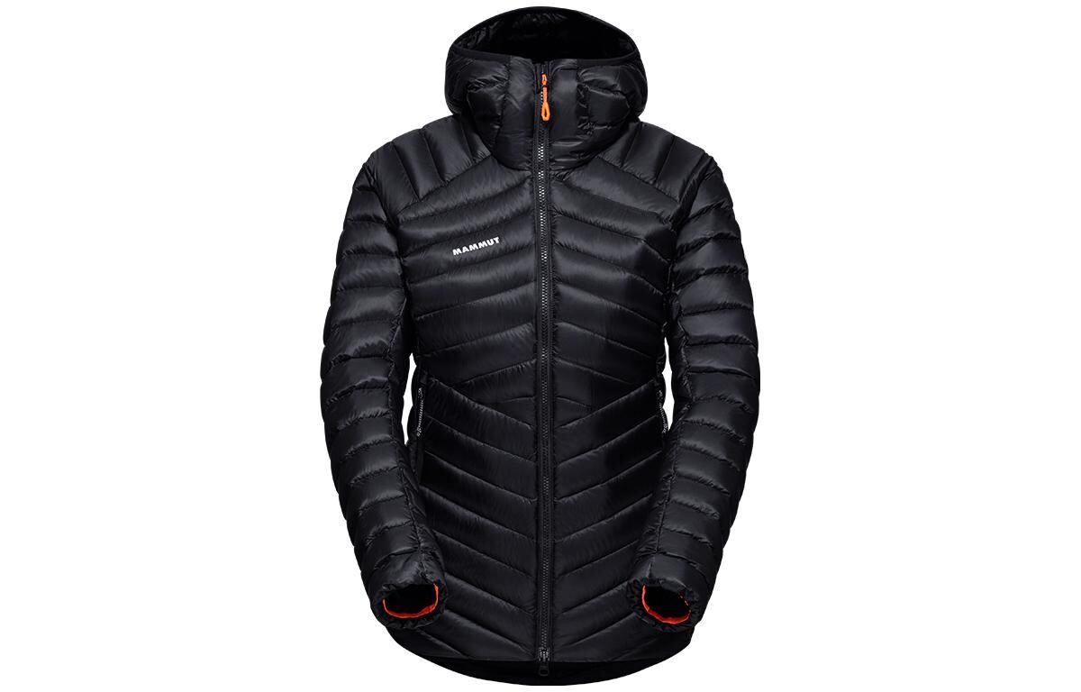 

Широкая пуховая куртка женская Mammut, черный
