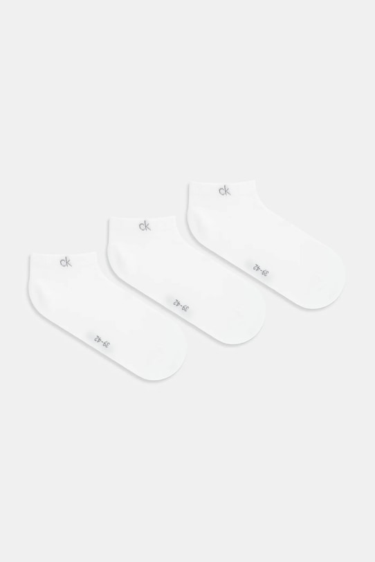 

Носки 3 пары Calvin Klein, белый