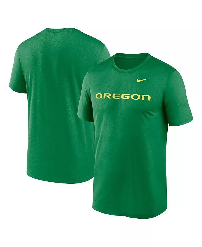 

Мужская зеленая футболка с надписью Oregon Ducks Primetime Legend Nike