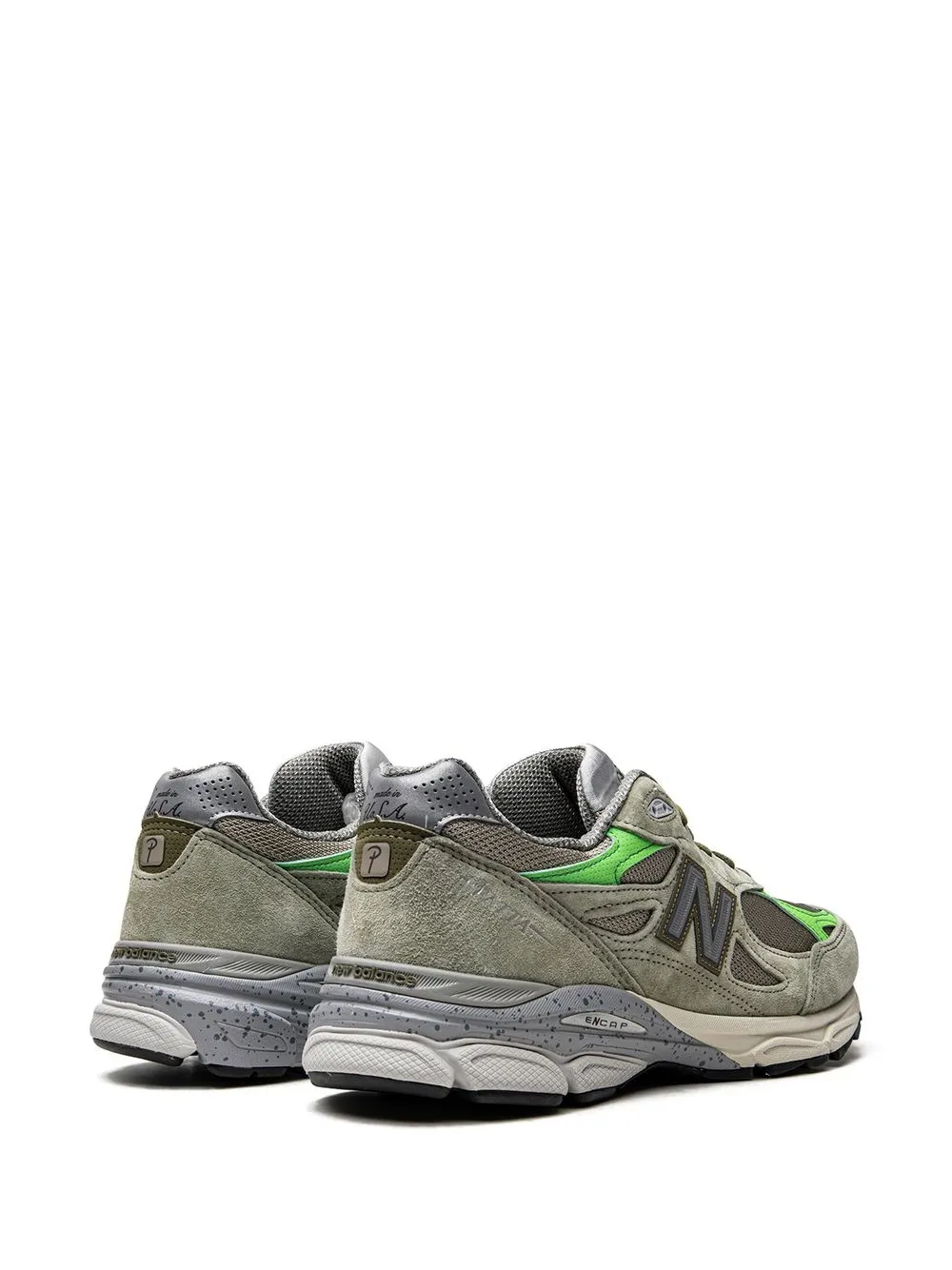Кроссовки 990v3 из коллаборации с Patta NEW BALANCE, зеленый — фото 3