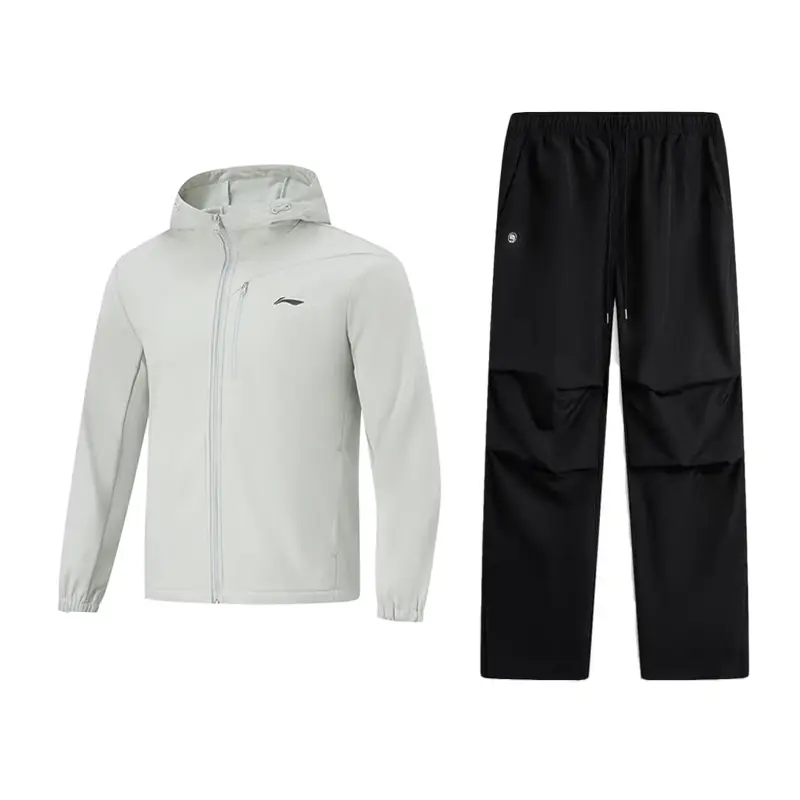 

Повседневная спортивная одежда унисекс Waterdrop+Black LINING, серый/черный