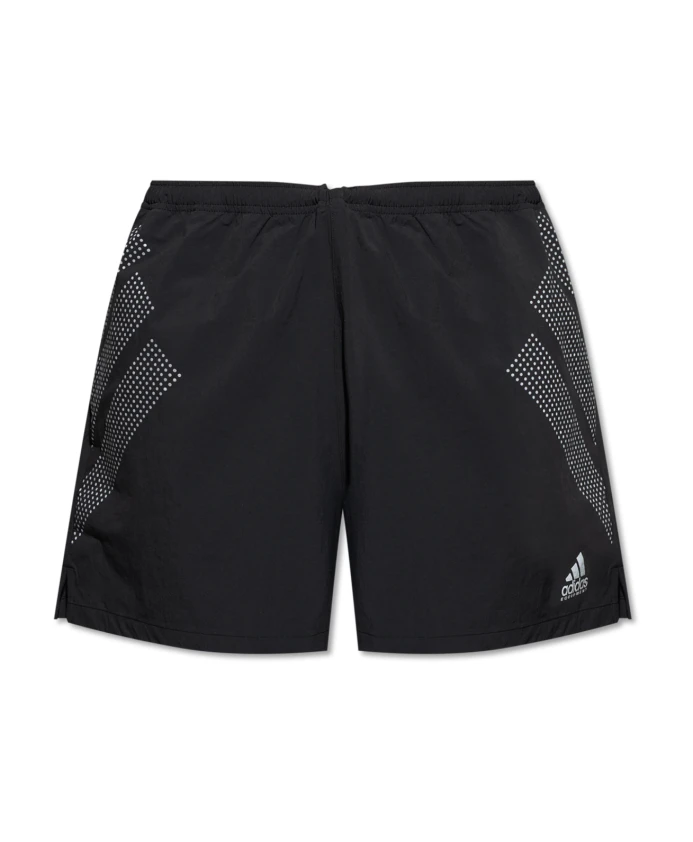 

Шорты с принтом Adidas Originals, черный