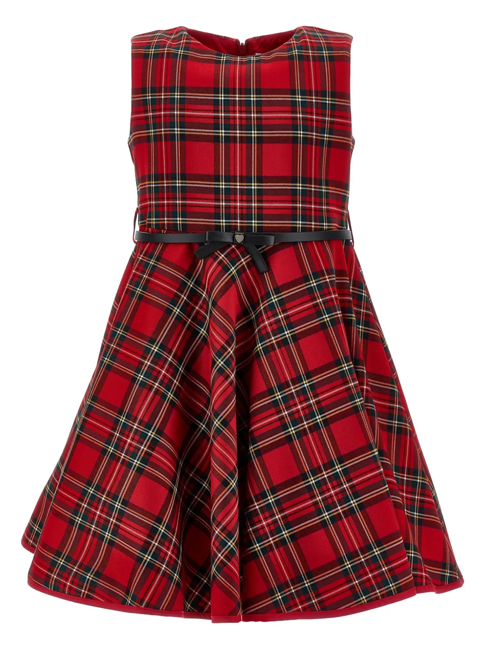 

Платье в клетку Monnalisa, красный