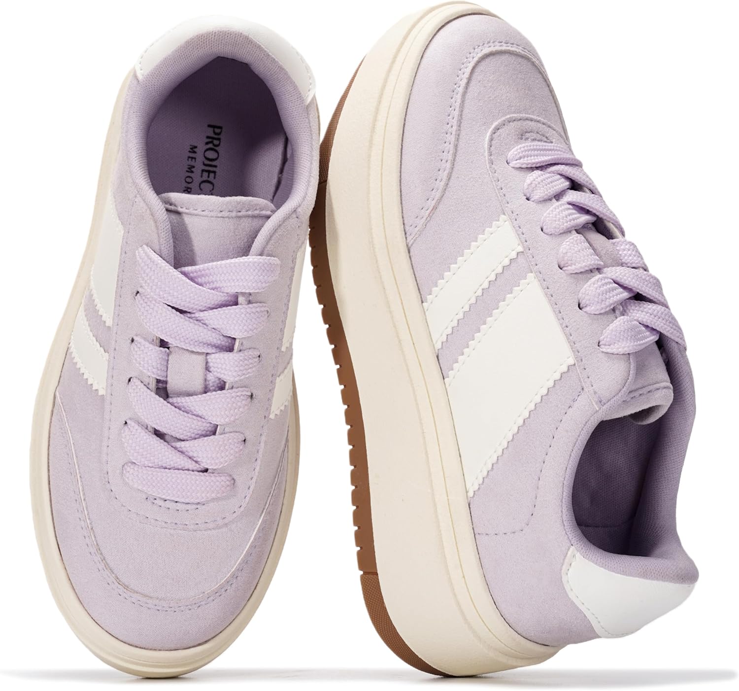 

Детские модные кроссовки на платформе Project Cloud Fashion Platform Sneakers 2026- легкие кроссовки с стелькой из пены с эффектом памяти- прочные и нескользящие, на шнуровке, модные детские кроссовки на платформе (Little Nita), фиолетовый