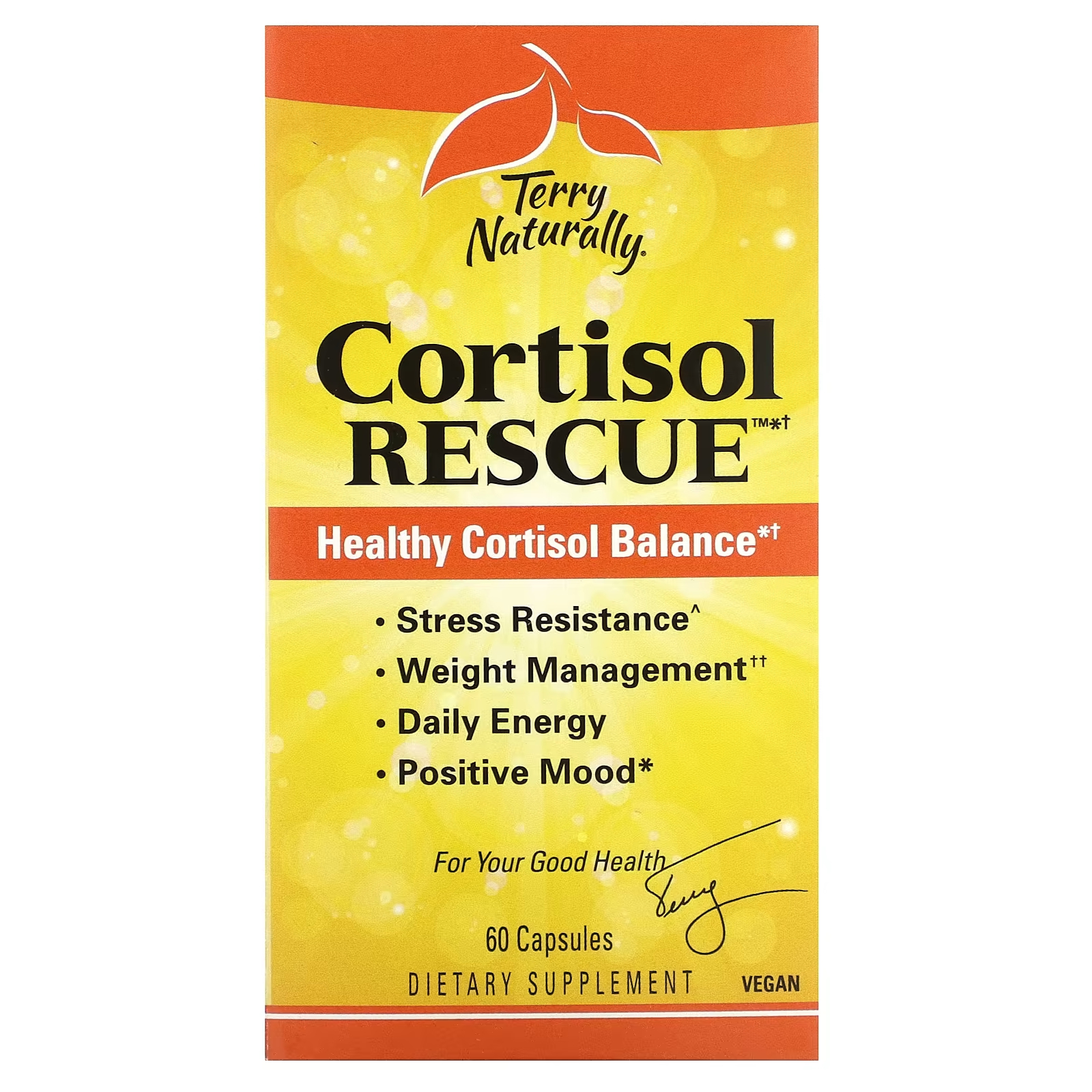 

Мультивитамины Terry Naturally Cortisol Rescue, 60 капсул