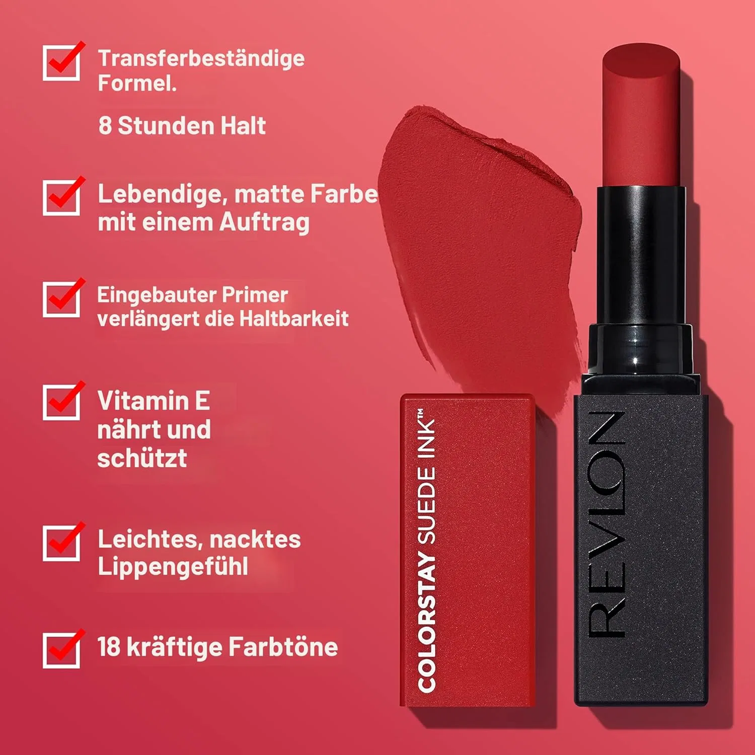 Матовая помада Revlon ColorStay Suede Ink Lipstick Revlon, 012 Power Trip — фото 2