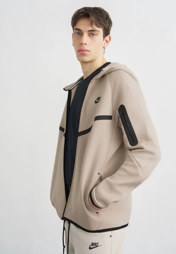 Флисовая куртка Nike Sportswear, Cream/Black