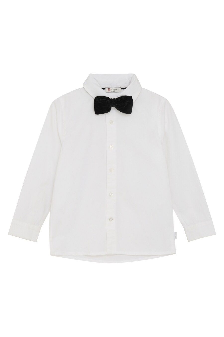 

Рубашка на пуговицах классического кроя Noppies Rumney, белый