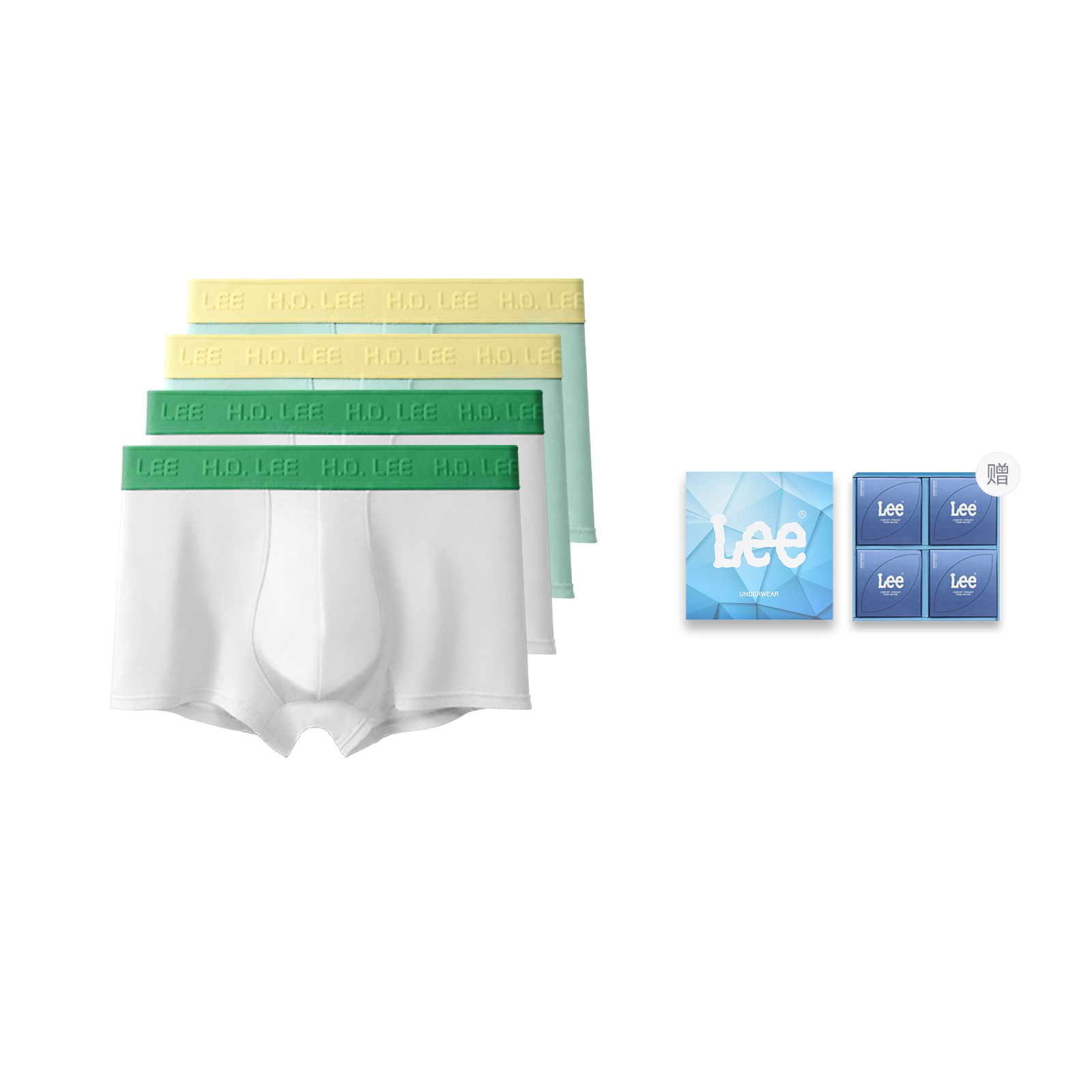 

Lee Hui Guang II Generation подарочные наборы нижнего белья для мужчин 4 шт