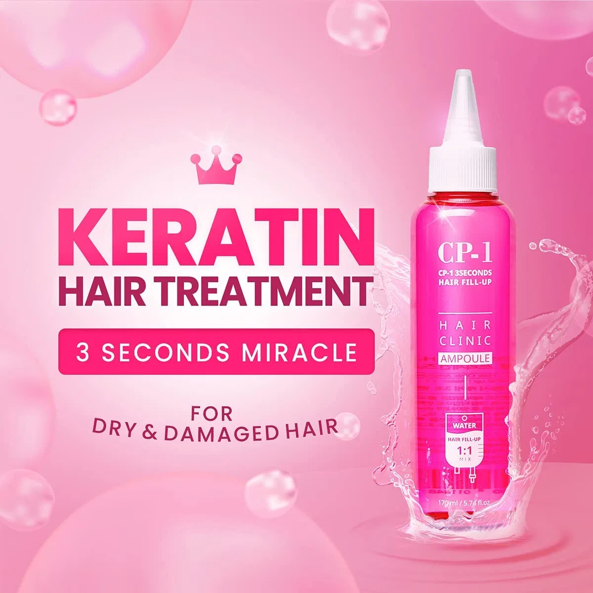 Маска-филлер для волос «3 Seconds Perfect Hair Fill-Up Ampoule» от CP-1 Cp-1 — фото 2