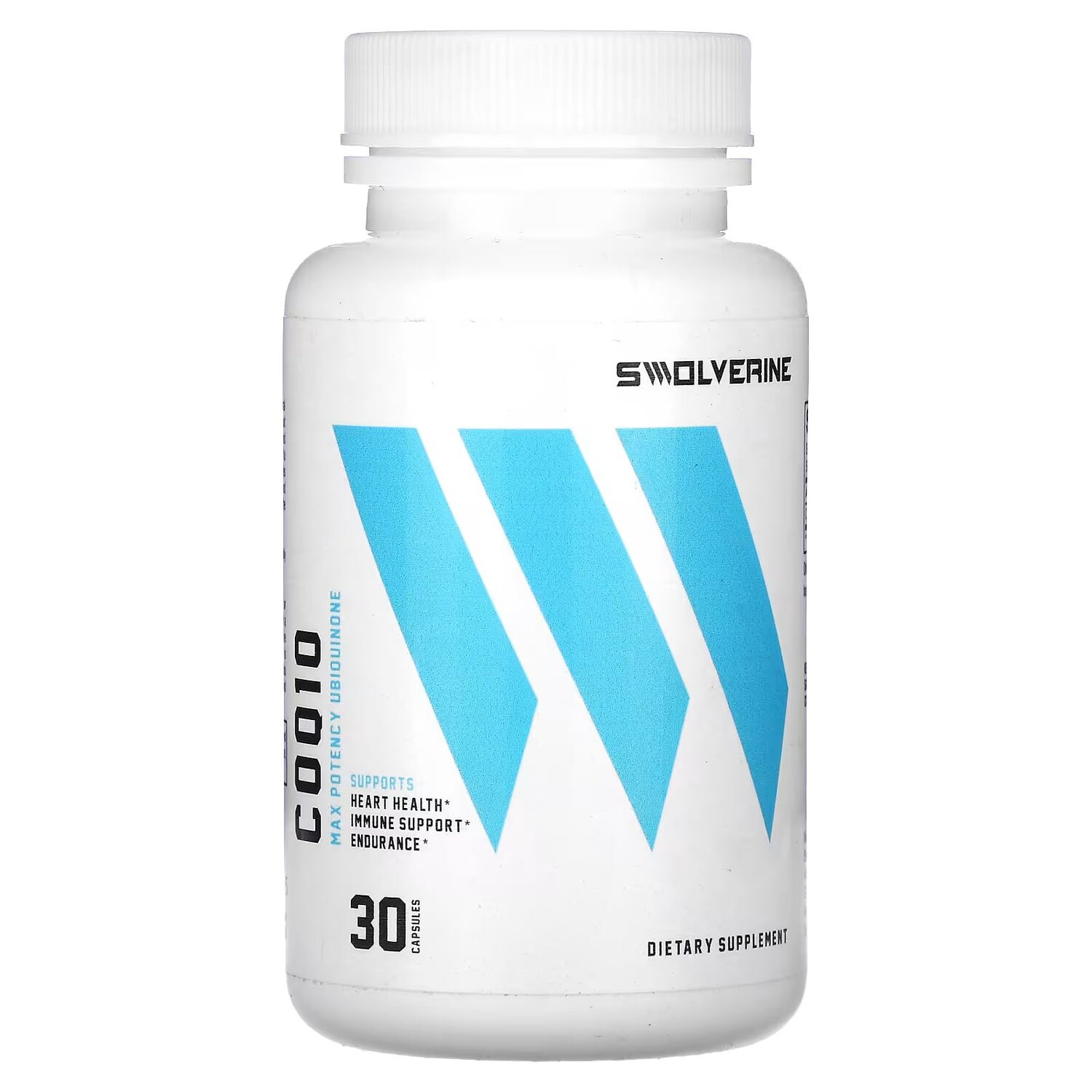 

Сволверин, CoQ10, 30 капсул Swolverine