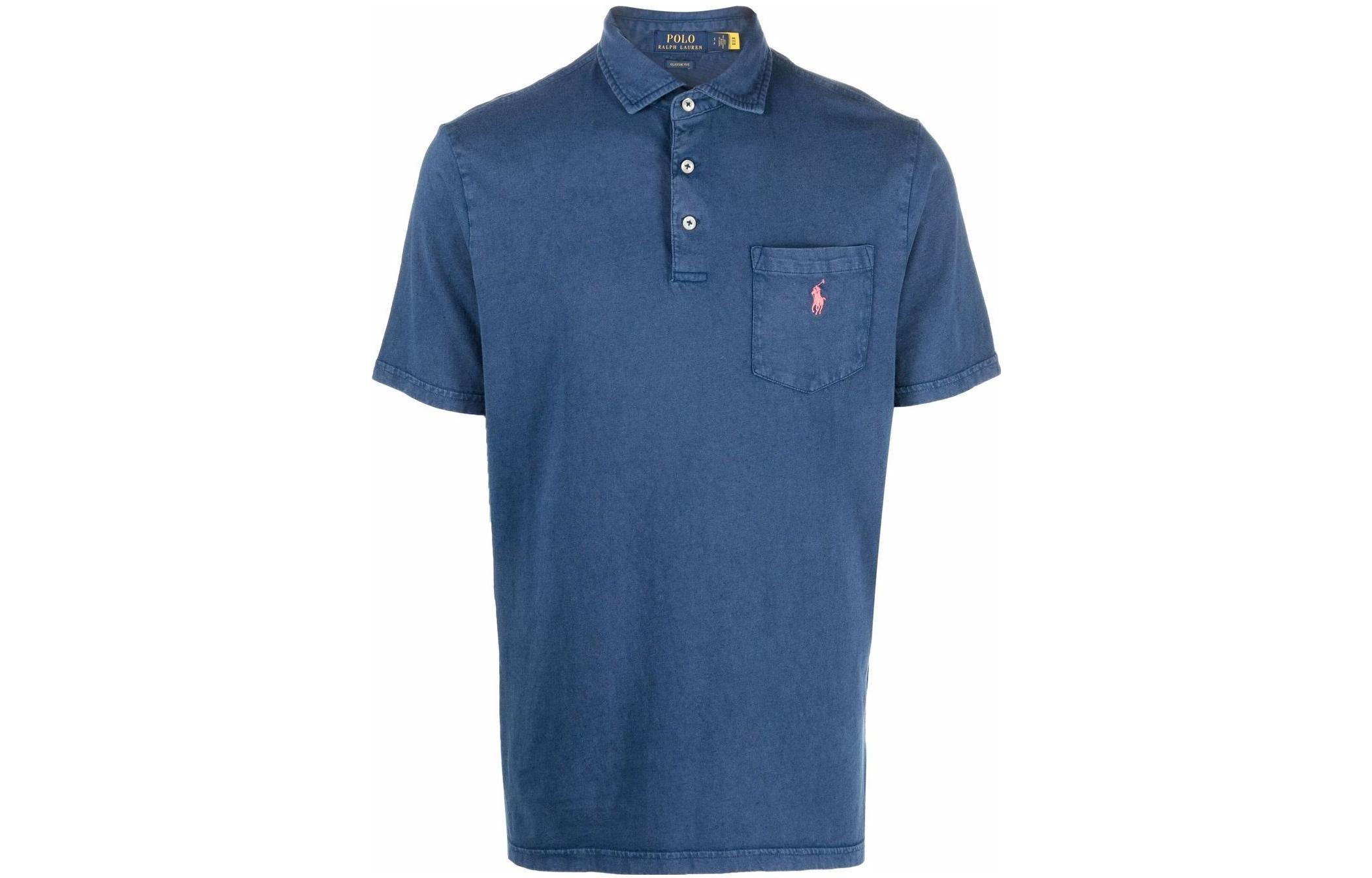 

Polo Ralph Lauren Мужская синяя поло, Синий, Polo Ralph Lauren Мужская синяя поло