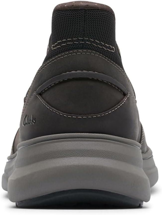 Мужские слипоны Clarks Mullan Step, темно-коричневый — фото 4